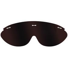 Lunettes de protection jetables Dynamic – Verres de rechange, gris, 25/emballage
