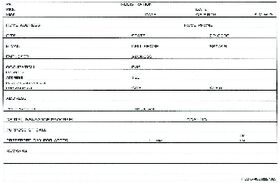 Registration Cards with Medical History, 4" x 6", 100/Pkg
