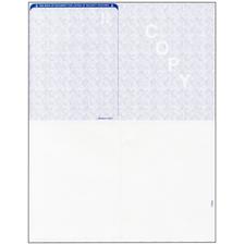 Laser Vertical Tamper-Resistant Prescription Blanks, Nonpersonalized, 8-1/2" W x 11" H (overall), 4-1/4" W x 5-1/2" H (detached), 500/Pkg