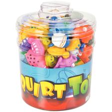 Squirt Toy Assortment, 108 Pieces/Canister