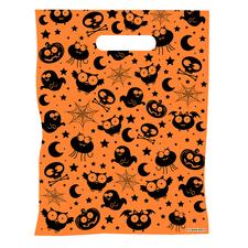 Scatter Bag Halloween Supply Bags, 7-1/2" W x 10" H, 100/Pkg