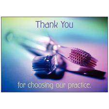 Thank You Personalized Postcard, 6" W x 4-1/4" H, 100/Pkg