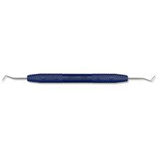 Sondes exploratrices – 2, acier inoxydable, manche en résine bleu, double extrémité
