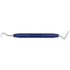 Sonde exploratrice n° 23/sonde n° 12 – Bleu, manche en résine, double extrémité