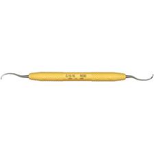 Curettes Amazing Gracey™ – No. 15/16 Gracey, standard, manche en résine jaune, double extrémité