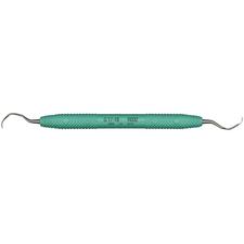Curettes Amazing Gracey™ – No. 17/18 Gracey, standard, manche en résine vert, double extrémité