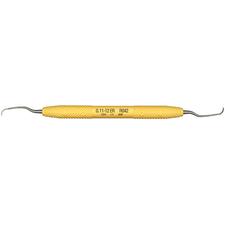 Curettes Amazing Gracey™ – No. 11/12 Gracey, longue portée, manche en résine jaune, double extrémité