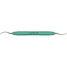 Curettes Amazing Gracey™ – No. 13/14 Gracey, longue portée mini, manche en résine vert, double extrémité