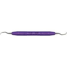 Curettes Amazing Gracey™ – No. 1/2 Gracey, rigide, manche en résine mauve, double extrémité