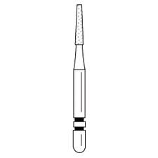 Two Striper® FG Operative Diamond Burs – FG, Medium, Blue, Tapered Bevel End, 5/Pkg