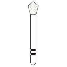 Fraises diamantées Two Striper® Skooter™ – FG, conique, 5/emballage