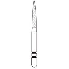Fraises diamantées Two Striper® – FG long, 5/emballage