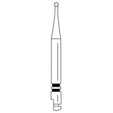 Fraises diamantées Endo Two Striper® TS2000™, RA, grossière, vert, 5/emballage