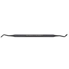 Instruments pour obturation composite/plastique – CCI Contact petit/moyen, manche en aluminium anodisé noir, double extrémité