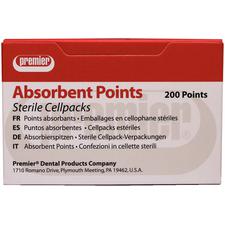 Absorbent Paper Points – Sterile, Cell Pack, 200/Pkg