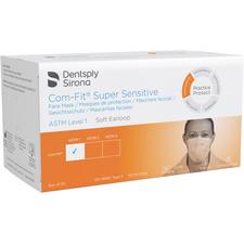 Masques à fixation auriculaire super sensibles Com-Fit™ – ASTM niveau 1, blancs, 50/emballage