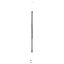 Applicateur de ligature orthodontique twirl-on, double extrémité