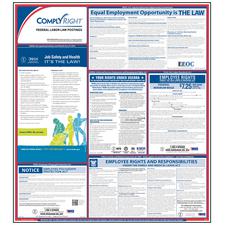 Federal Labor Law Poster, 27" W x 39" H