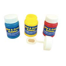 Mini Wild & Crazy Bubbles Bottles, 1 oz, 24/Pkg
