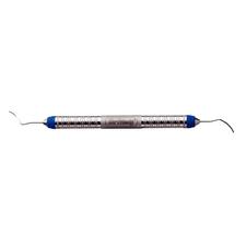 Détartreurs limes Diamondtec™ – Mésial/distal, manche no. 7 Satin Steel® Colours™, double extrémité