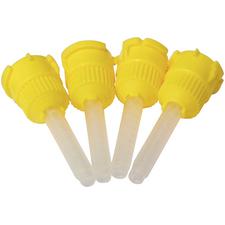 Embouts mélangeurs à rendement supérieur de style T Patterson® – Jaune, 48/emballage