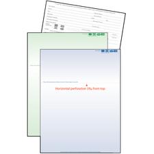 Laser Statement Paper with or without Credit Card Logos, 8-1/2" W x 11" H, 500/Pkg