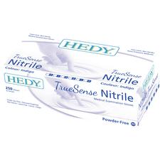 Gants d’examen en nitrile TrueSense indigo, 250/boîte
