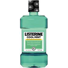 Bain de de bouche antiseptique Listerine® Cool Mint™ – bouteille de 1,5 litre, 6/emballage