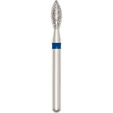 TDA diamants – flamme, grain moyen, FG, taille nº 868-018-M, diamètre de 1,8 mm, 5/emballage