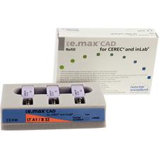 IPS e.max® CAD LT (Low Translucency) Blocks – Size B32, 3/Pkg