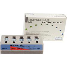 IPS e.max® CAD MO (Medium Opacity) Abutment Blocks – Size A14, 5/Pkg