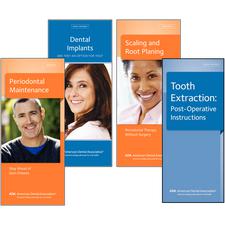 ADA® Brochures, 8 Panel, 3-7/8" W x 9" H, 50/Pkg