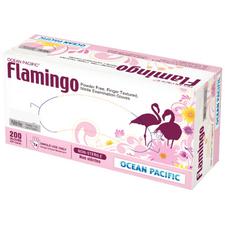 Gants en nitrile non poudrés roses Flamingo®, 200/boîte