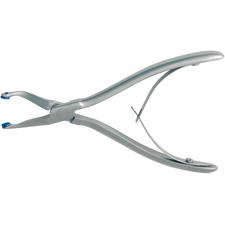 Instrument de retrait pour couronnes et ponts – Précelle, simple extrémité