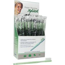 Happy Morning Disposable Toothbrush with Toothpaste
