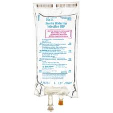 Sterile Water for Injection, USP – Preservative Free, Diluent, Flexible Bag 250 ml