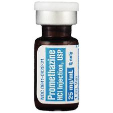 Promethazine Hydrochloride Injection – 25 mg/ml Strength, 1 ml, 1/Pkg