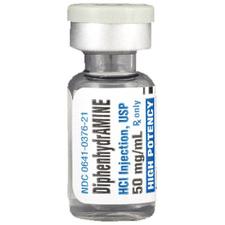Diphenhydramine Hydrochloride Injection – 50 mg/ml Strength, 1 ml, 25/Pkg