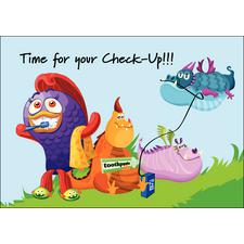 Dental Monsters Postcards