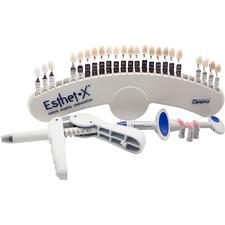 Matériau restaurateur haute définition à micro matrice Esthet•X® HD – Embouts Compules®, ensemble opératoire