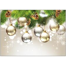 Designer’s Choice Holiday Personalized Postcard, 100/Pkg
