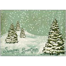 Designer’s Choice Holiday 4-Up Laser Postcard, 100/Pkg