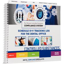 Controlled Substance Tracking System, Schedule III-V Log Plus Pad of Waste Forms