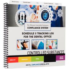 Controlled Substance Tracking System Schedule II Log Plus Pad of Waste Forms