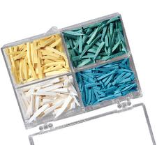 Recharges Rainbow Wedges™, 100/emballage