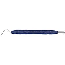 Sondes – n° UNC 15, manche en résine bleu, simple extrémité