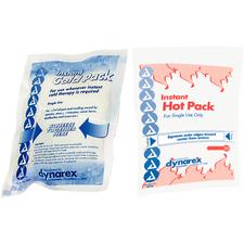 Instant Disposable Hot/Cold Packs, 24/Pkg