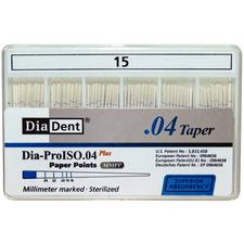 Pointes de papier Dia-ProISO GT – Cône 0,04, emballage étanche, 100/emballage