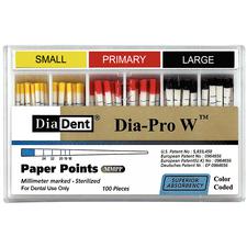 Pointes de papier Dia-Pro W – 100/emballage