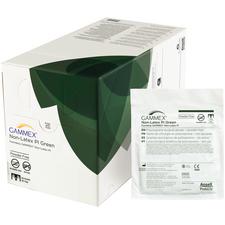 Gants chirurgicaux en polyisoprène sans latex GAMMEX® – Verts, 50 paires/boîte